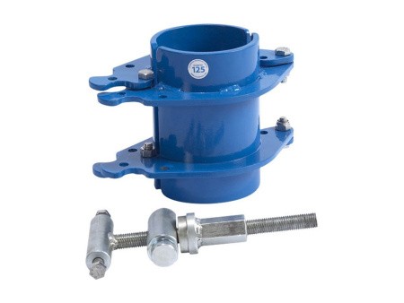 Выпрямитель после передавливания ПЭ труб диаметром 110 мм Выпрямитель после передавливания ПЭ труб диаметром 110 мм