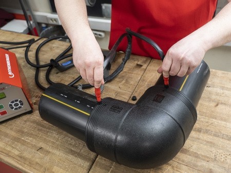 Отвод электросварной 90°, сварка. Отвод электросварной 90°, сварка.