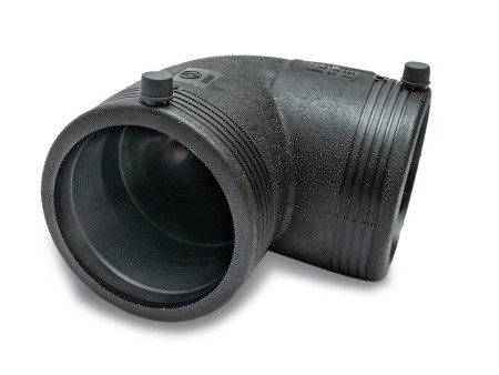 Отвод электросварной 90° PN16 SDR11 PE100 D225 Отвод электросварной 90° PN16 SDR11 PE100 D225