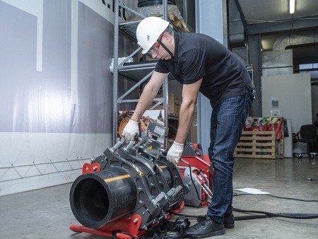 Стыковая сварочная машина с гидравлическим приводом  R315F